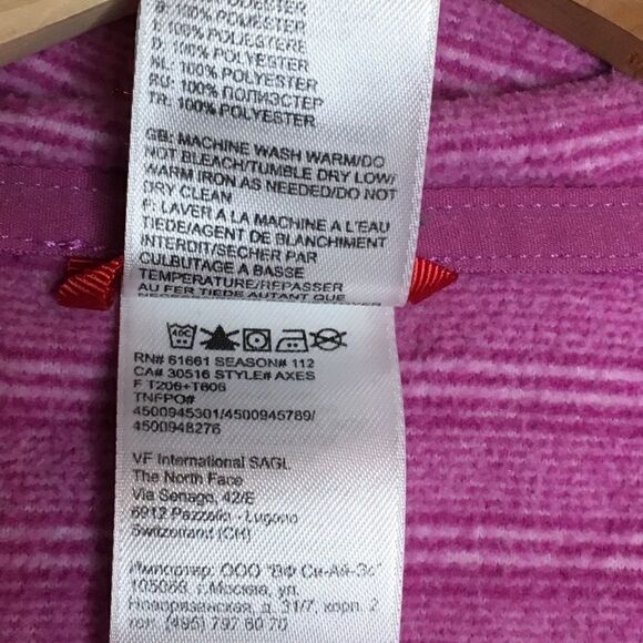 The North Face Sz S Pink Lightweight Zip Up Hoodie - Picture 4 of 6